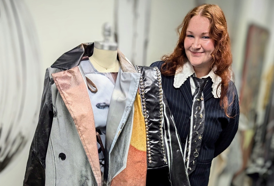 HCC Fashion Design alum, current student win top prizes at local sustainable fashion show